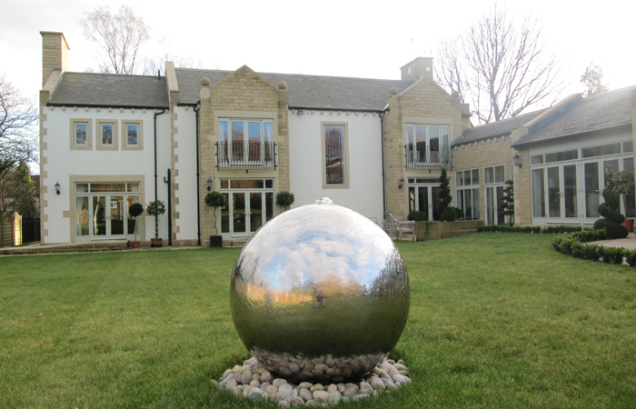 detached-house-harrogate-gallery-2 rear-view-of-detached-house-with-spherical-water-feature-in-the-garden